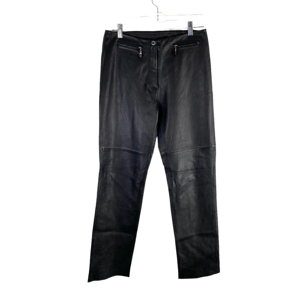 Jamie Sadock 100% Genuine Black Leather Pants
